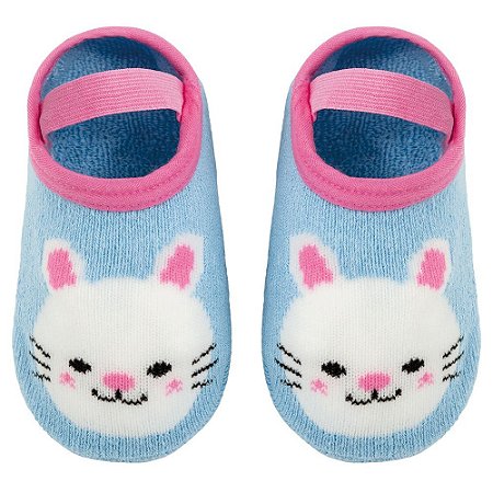 MEIA SAPATILHA ANTIDERRAPANTE COELHINHO | BUBA