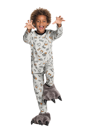 PIJAMA INFANTIL MENINO ESTAMPADO MUSIC | ALAKAZOO (1 / 8 ANOS)