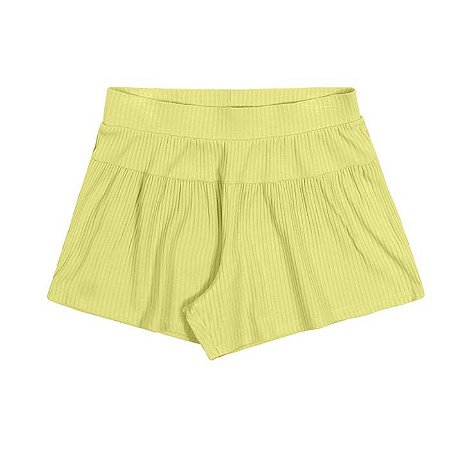 SHORTS INFANTIL MENINA CANELADO BÁSICO | ALAKAZOO (4 ANOS)