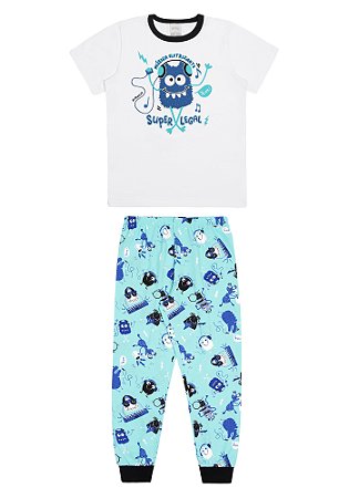 PIJAMA INFANTIL MENINO ESTAMPADO | ALAKAZOO (6 ANOS)