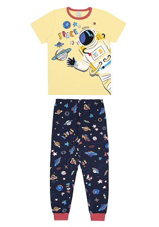 PIJAMA INFANTIL MENINO ESTAMPADO | ALAKAZOO (8 ANOS)