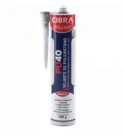 Selante PU Branco Poliuretano Flex 400g