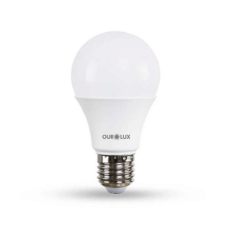 Lâmpada Led 6W E27 6500K Branca Bivolt Ourolux