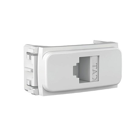 Módulo Tomada RJ45 com Keystone Branco Composé Weg