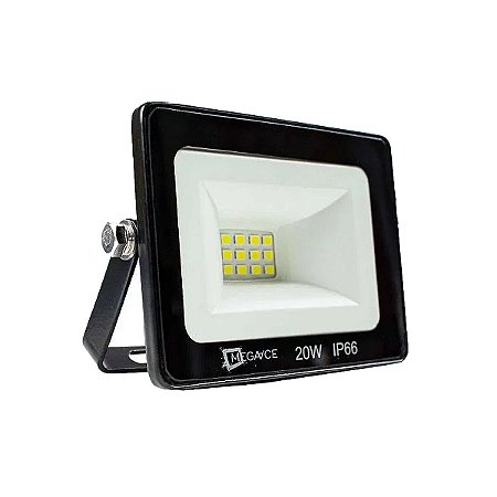 Refletor Led 20W Bivolt IP66 6500K Megace