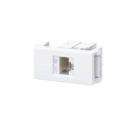 Módulo Tomada RJ45 Com Keystone Branco CAT5E Esatta Weg