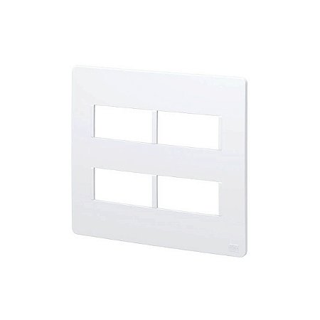 Placa 4X4 4 Posições 2+2 Branco Esatta Weg