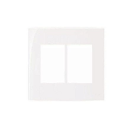 Placa 4X4 6 Posições Branco Sleek Margirius