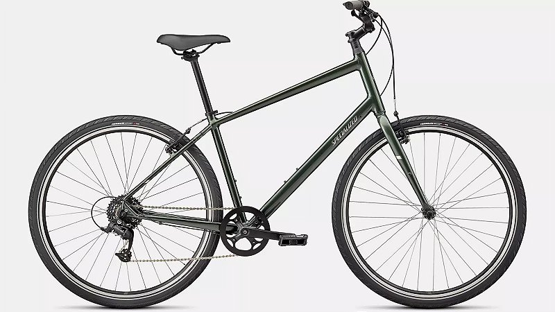 Bicicleta Specialized Crossroads 1.0 gloss oak green metallic / chrome