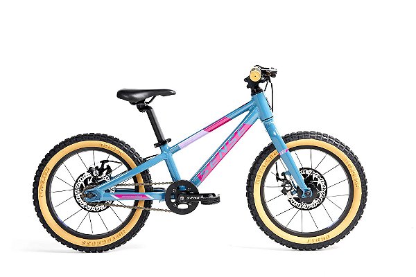 Bicicleta Sense Grom 16 - azul e rosa - Ciclo Urbano Bicicletas
