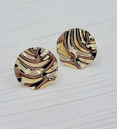 Brinco redondo martelado