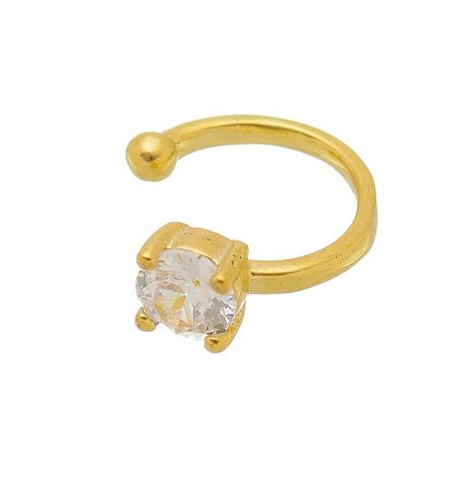 Piercing fake slim ouro