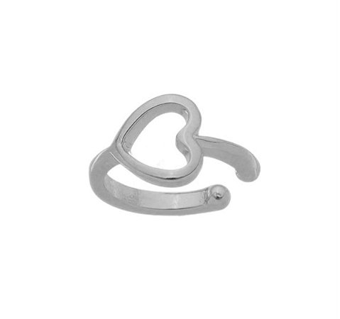 Piercing fake coração