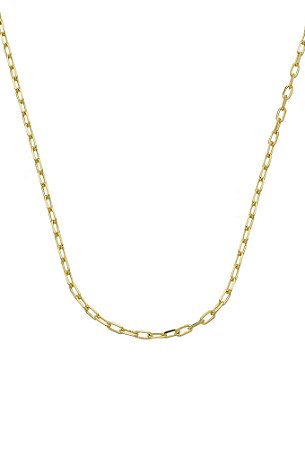 Colar masculino corrente de elos