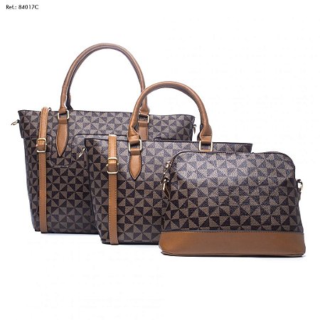 Kit Bolsa Feminina Napa Estampado Zíper - Loja Frank - Calçados  sofisticados.