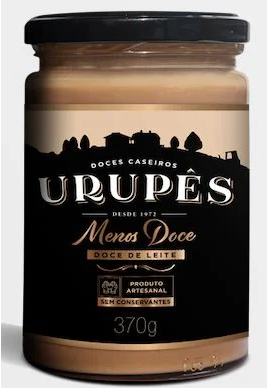 Doce de Leite Menos Doce Urupês 370g