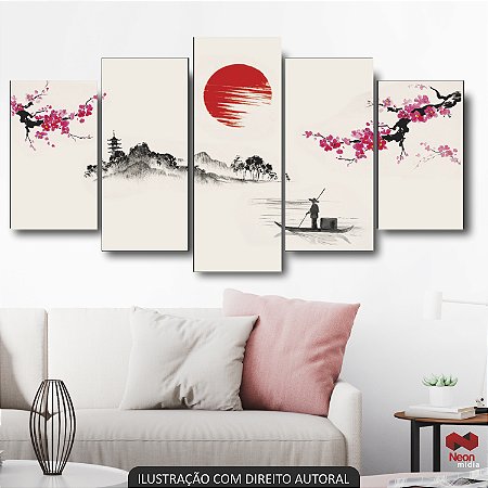 QUADRO DECORATIVO JAPÃO