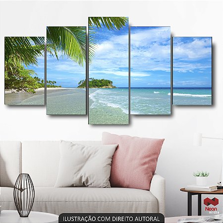 QUADRO DECORATIVO A ILHA DA PRAIA