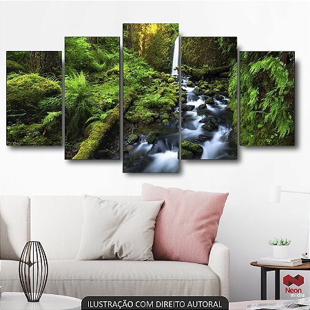 QUADRO DECORATIVO RIO DAS PEDRAS