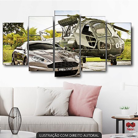 QUADRO DECORATIVO ASTON MARTIN