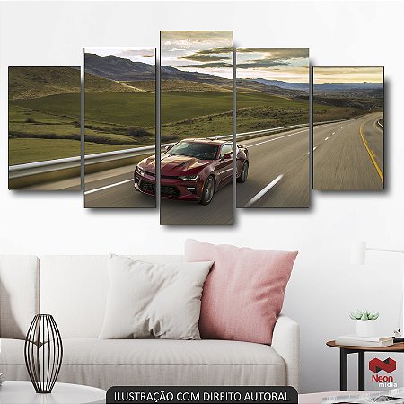 QUADRO DECORATIVO CAMARO
