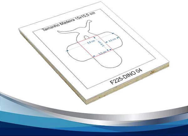F225 – Forminha Dino 4