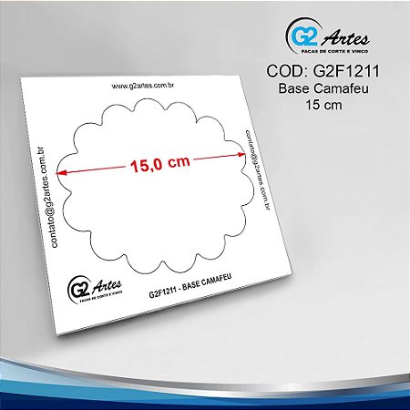 G2F 1211 - Base Camafeu 15 cm