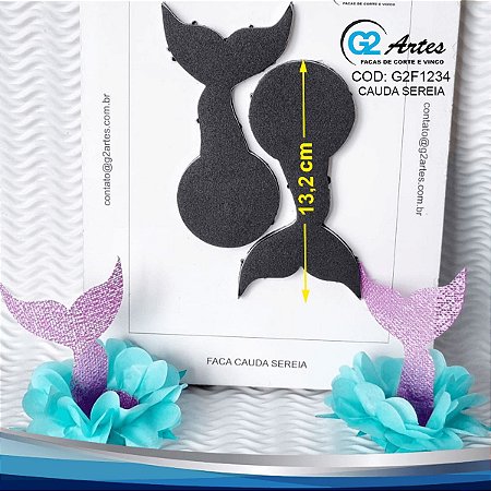 G2F 1234 - Cauda Sereia Dupla