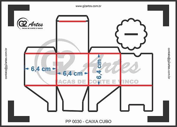 PP 0030 - CAIXA CUBO