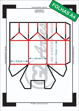 PP 0039 - Centro de mesa (2 FACAS)