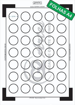 PP 0113 - Faca circulos 3 cm