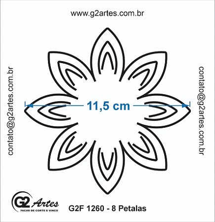 G2F 1260 - 8 Petalas