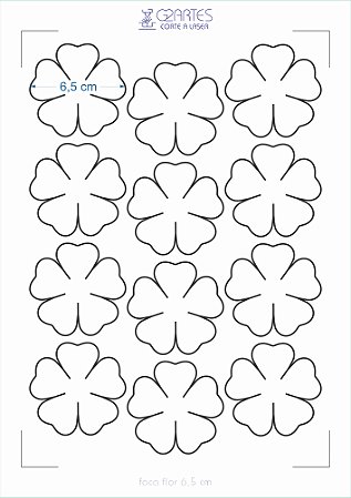 PP 0118 - Faca flor 6,5 cm
