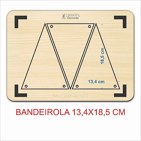 PP0142 faca bandeirola