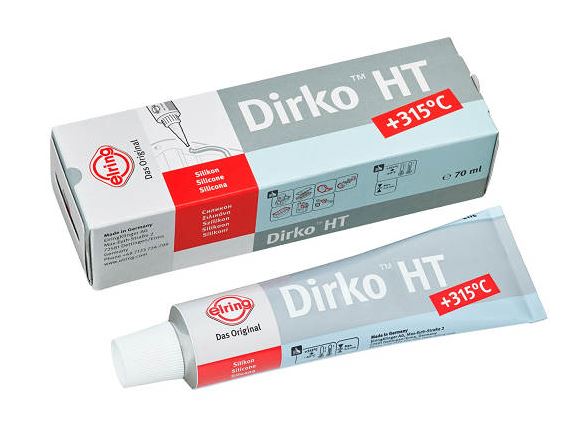 COLA SILICONE ALTA TEMPERATURA CINZA - DIRKO ELRING