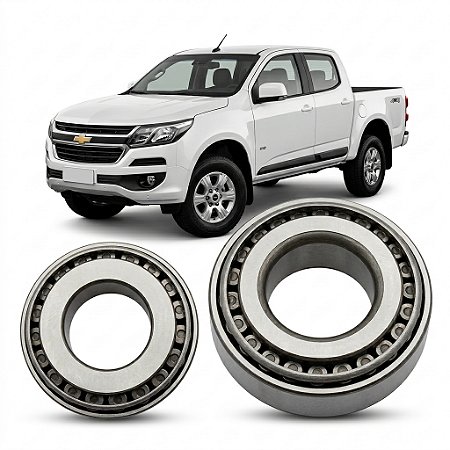 Kit Rolamento Pinhão Diferencial Traseiro Interno E Externo Chevrolet S10 / Trailblazer