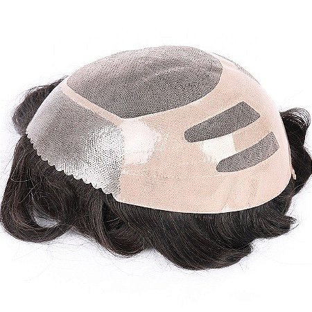 Prótese Capilar modelo Bond #1B ( castanho escuro )