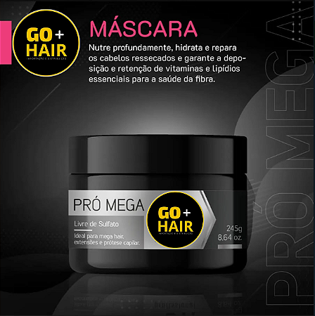 Mascara GO+HAIR 245g