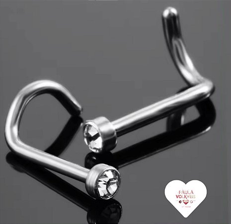 PIERCING NOSTRIL TRAD CURVADO TITANIO