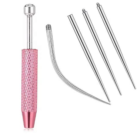 KIT FERRAMENTA PARA MANUSEIO E TROCA DE PIERCING