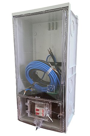 CAIXA DE LUZ 1 MEDIDOR PRADÃO ENEL CABO 10MM