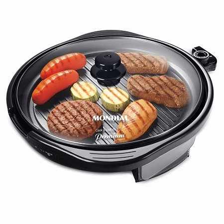 Grill Redondo Cook & Grill Mondial 40 Premium G-03 - 127V