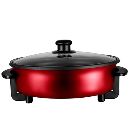 Panela Elétrica Cadence Rouge 2,8L PAN610 Vermelha - 127V