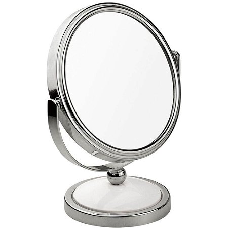 Espelho Mor Dupla Face Classic Giro de 360° - 8483