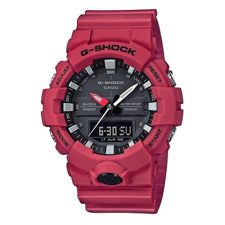 Relógio Masculino Casio G-Shock GA8004ADR - Vermelho