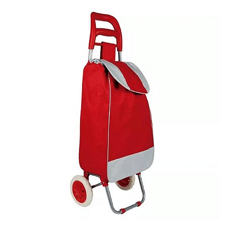 Carrinho de Compras Mor Leva Tudo Bag To Go - Vermelho