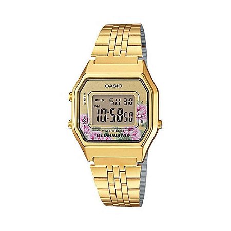 Relógio Feminino Casio Vintage LA680WGA-4CDF - Dourado