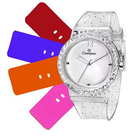 Relógio Feminino Champion Troca Pulseiras CP28275S