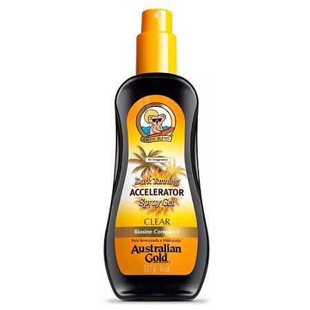 Spray Gel Accelerator Bronzeador Australian Gold - 237ml