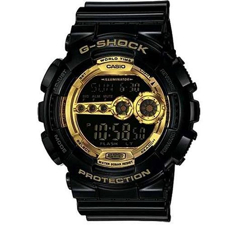 Relógio Masculino Casio G-Shock GD-100GB-1DR - Preto